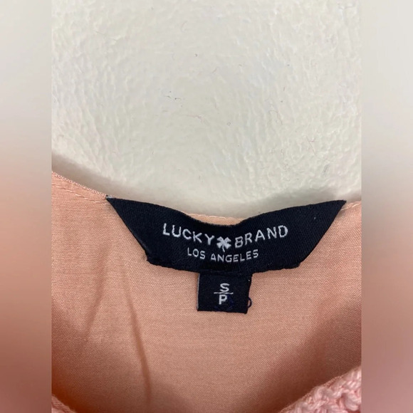 ✨Host pick ✨ Lucky Brand Fit and Flare Pink Mini Dress - Picture 6 of 6